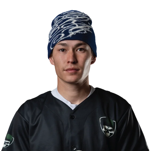 Soldiers skater wearing a team jersey